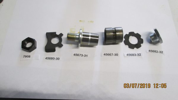 Harley Knuckle,Panhead,Flathead,Springer Fork Front Rocker Stud Kit - Image 2