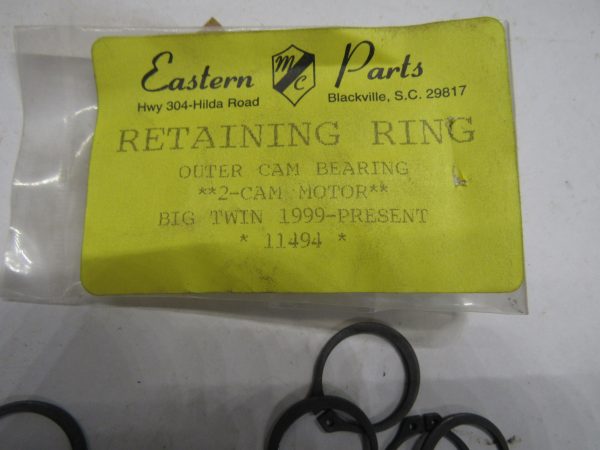 Harley Twin Cam Outer Cam Bearing Retaining Rings.1999-UP? P/N 11494 - Image 2