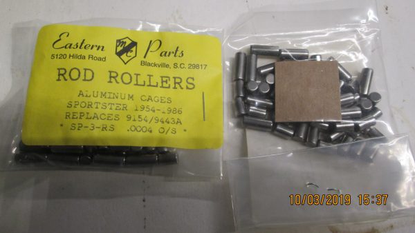 Harley Sportster Connecting Rod Roller Bearing Set. 1954-86 *.0004 Oversize*