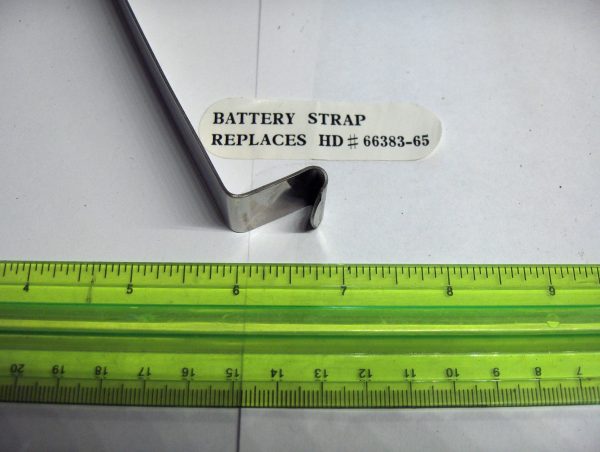 Harley Panhead,Shovelhead Stainless Steel Battery Strap  1965-69 P/N 66383-65 - Image 4