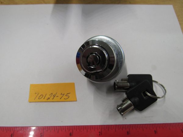 Harley Shovel,Sportsters,Custom Chrome Ignition Key Switch 1973-76 P/N 71425-77 - Image 3