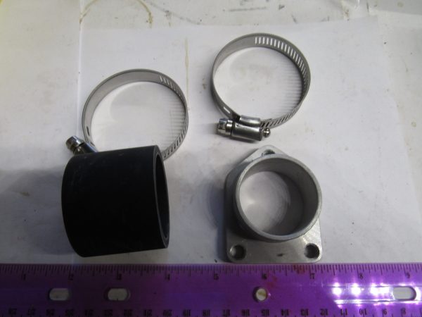 Harley 45 Flathead 3 Bolt Linkert Carburetor Adapter Kit  1935-52 **Mikuni Carbs** - Image 4