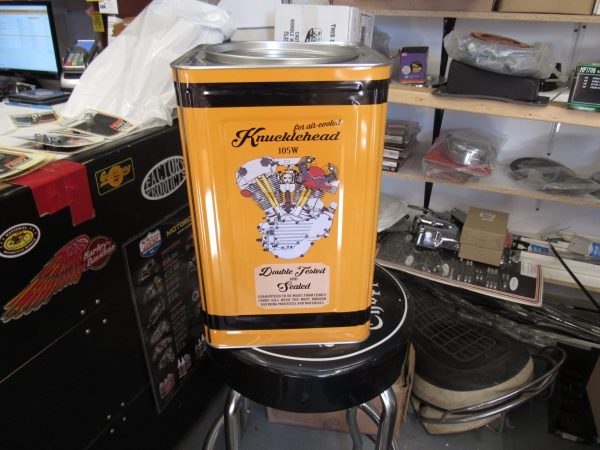 Reproduction US 5 Gallon Motorcycle Oil Can.. **KOOL** - Image 2