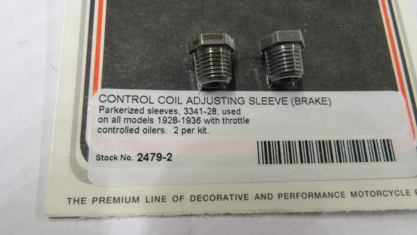 Harley JD,VL Control Coil Adjusting Sleeve(Brake & Oilers) 1928-36 P/N 3341-28