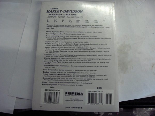 Clymer Repair Manual for 1948-1965 Panhead - Image 2