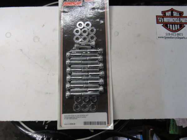 Harley Sportster Rocker Box Chrome Allen Screw Kit 1957-76 - Image 3