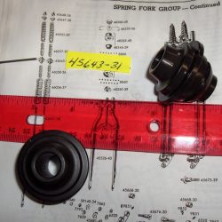 Harley,Knuckle,Pan,Flathead,VL Springer Front Fork Rod Bushings.P/N 45643-31