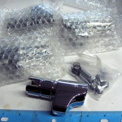 Harley Sportster Chrome Tappet Block Set    1986-90