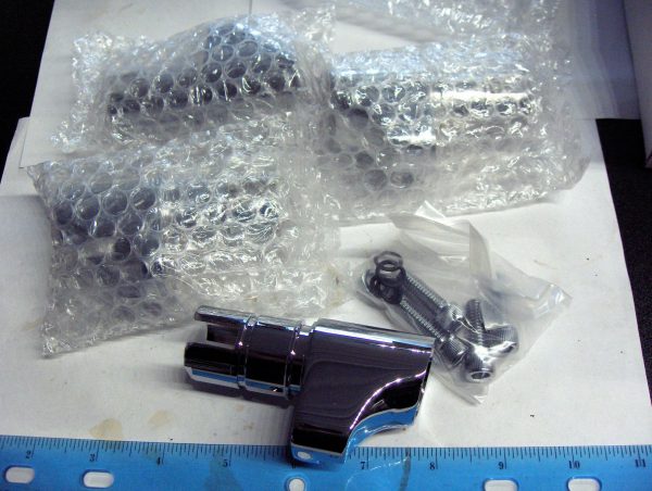 Harley Sportster Chrome Tappet Block Set    1986-90