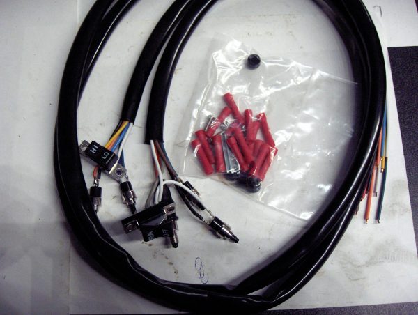 Harley Shovelhead,Sportster Handlebars Wiring Harness Kit with Switches 1973-81 - Image 2