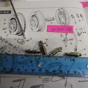 Harley Pan,Shovel,Sportster Brake Caliper,Wheel Cylinder Bleeder Screw.1958-UP?? P/N 41749-58