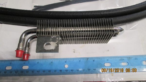 Universal Small Chrome Oil Cooler.. - Image 5
