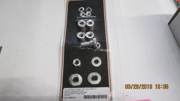 Harley,Knucklehead,Panhead,Shovel,Flathead Solo Seat T Mount Kit. 1934-80