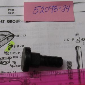 Harley Knuckle,Pan,Flathead,Shovel, Seat Tee Shoulder Bolt 1934-80 P/N 52098-34