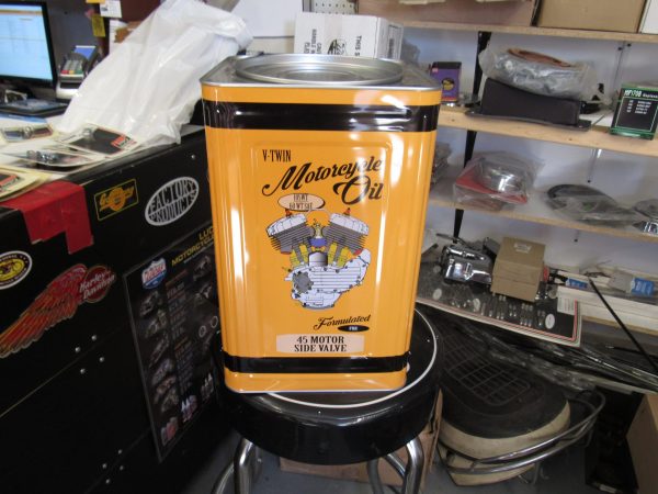 Reproduction US 5 Gallon Motorcycle Oil Can.. **KOOL** - Image 4