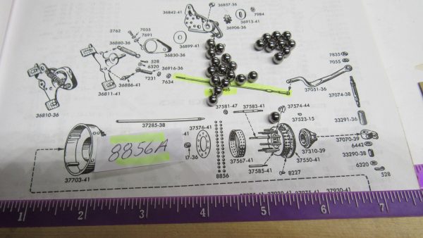 Harley Knucklehead,Panhead,Flathead Clutch Hub Ball Bearings .P/N 8856A *QTY 25* - Image 2