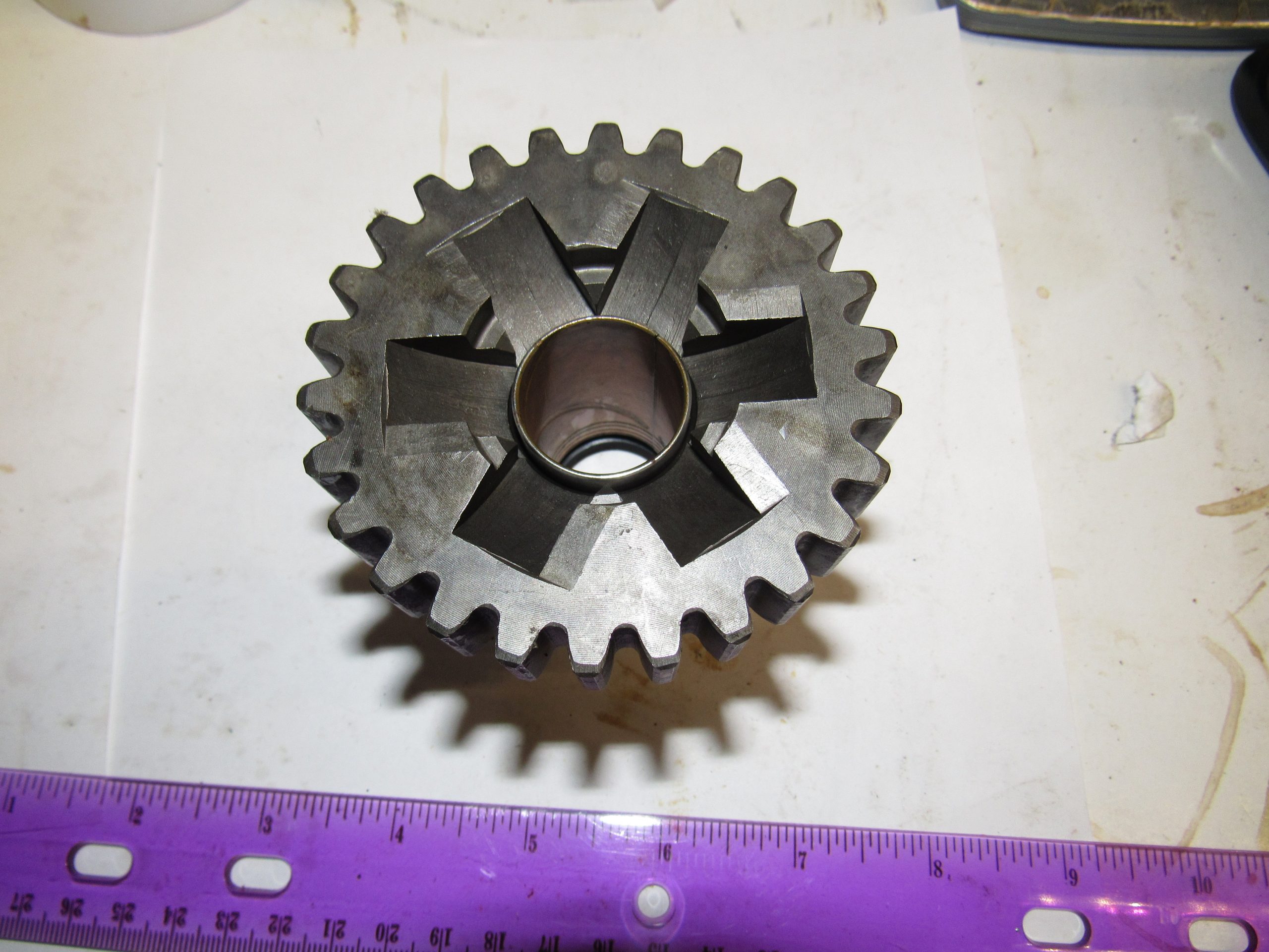 Harley Shovelhead Transmission Mainshaft 4th Gear 26 Tooth 1977-85 P/N 35067-77 - Image 2