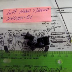 Harley Knucklehead,Panhead,Pinion Shaft Screw (Left Hand Thread) P/N 24020-51