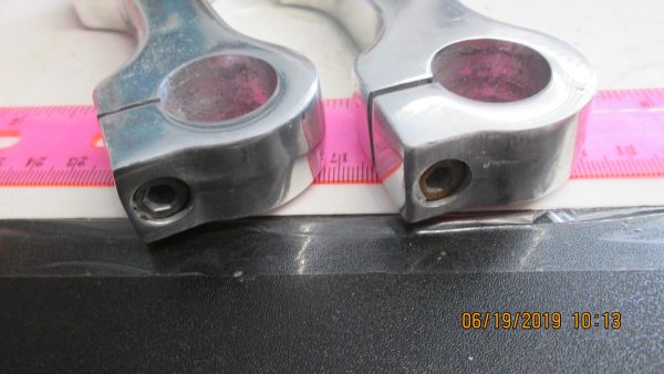 Vintage.Style 4" Dog Bones for 7/8" Bars.. Honda,Yamaha,Choppers,etc.. - Image 3