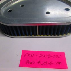Harley Twin Cam Dyna Washable Air Filter  2008-2016. P/N 29161-08