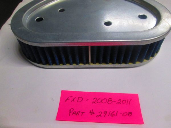 Harley Twin Cam Dyna Washable Air Filter  2008-2016. P/N 29161-08