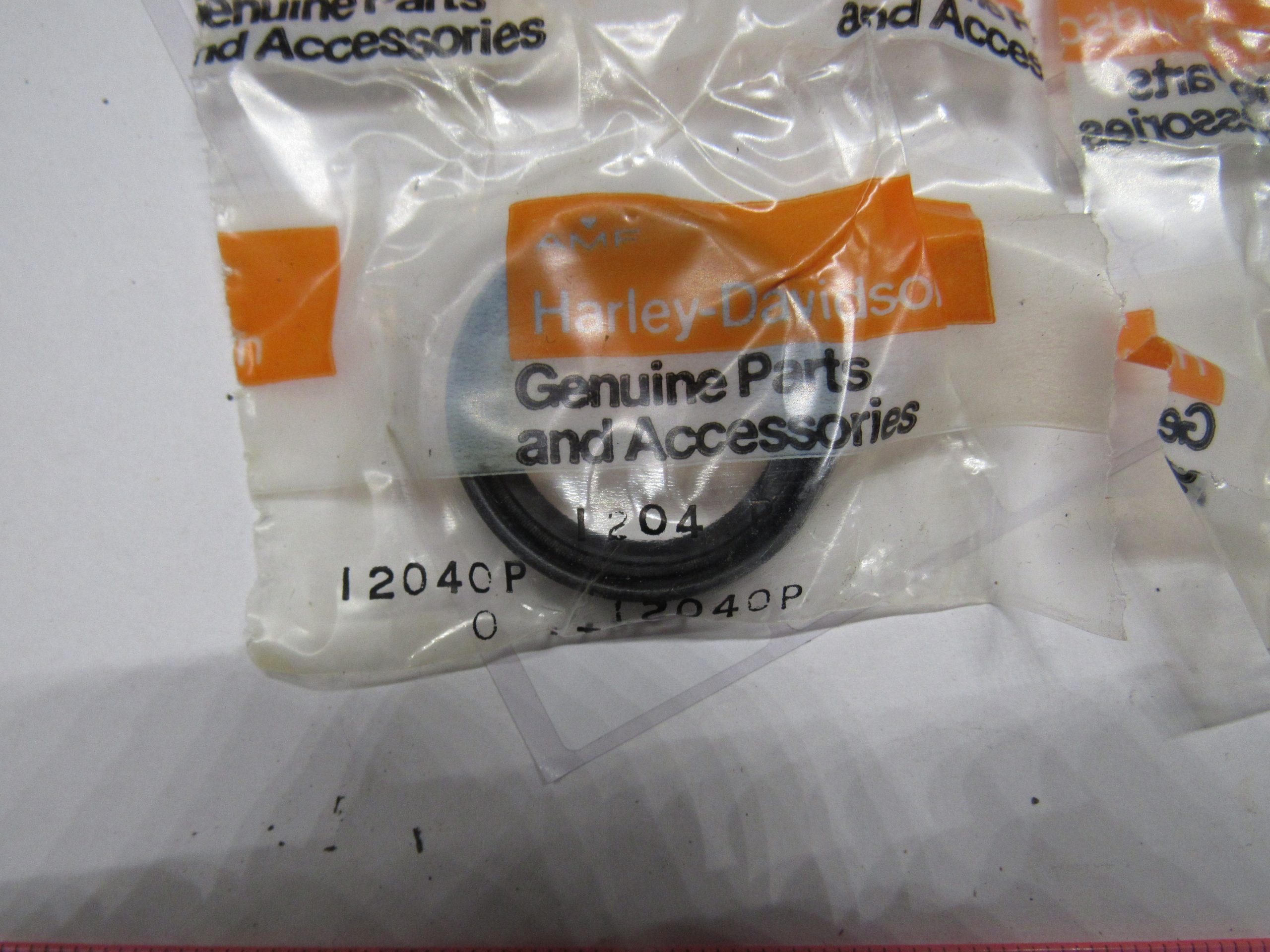 Harley Aermacchi Oil Seal.Front Fork Slider *NOS* P/N 12040P - Image 2