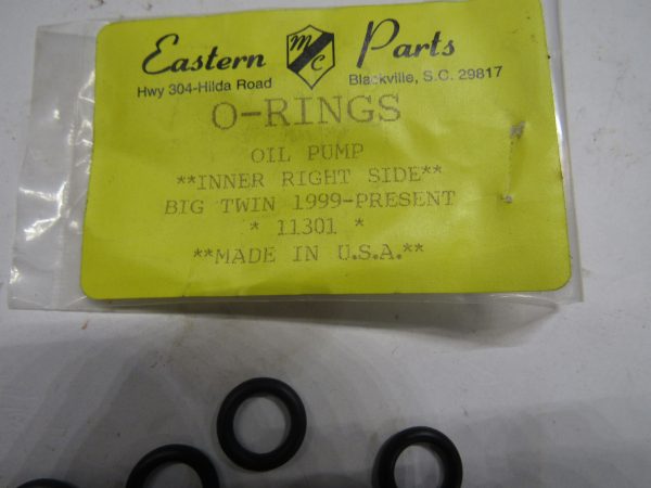 Harley Twin Cam Inner Right Side Oil Pump O-Rings 1999-UP?? P/N 11301 - Image 2