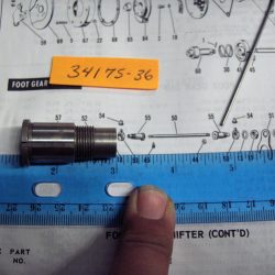 Harley Knucklehead,Panhead,Shovelhead 4 Speed Shifter Fork Bushing  1936-84. P/N 34175-36