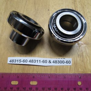 Harley Panhead,Shovelhead Chrome Neck Cups with Bearings 1949-88