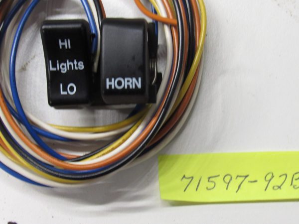 Shovelhead,Evo's Sportsters Black?Dimmer & Horn Switch 1982-95 P/N 71597-92B - Image 2