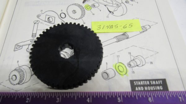 Harley Shovelhead Electric Starter Motor Shaft Gear..1965-84...P/N 31485-65 - Image 2