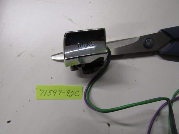 Harley Shovel,Evo,Sportster Chrome Left Turn Signal Switch 1982-95 P/N 71599-92C