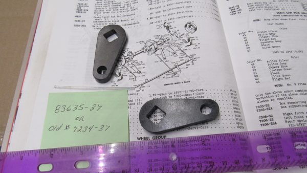 Harley Servi-car Brake Operating Lever for Crossover Shaft 1937-50 P/N 83635-37