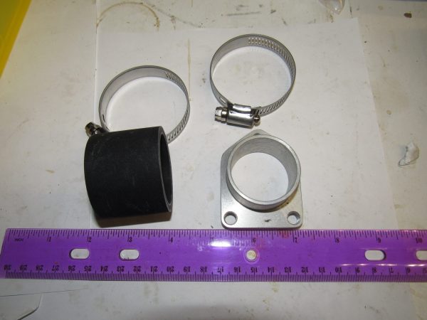 Harley 45 Flathead 3 Bolt Linkert Carburetor Adapter Kit  1935-52 **Mikuni Carbs**