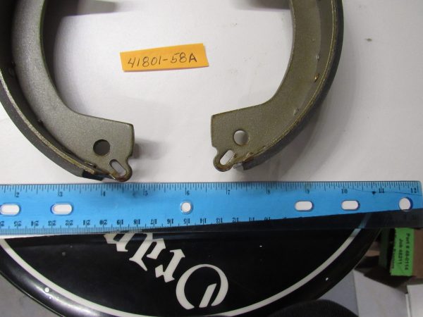 Harley Panhead Rear Brake Shoe Set  1958-62  P/N 41801-58A - Image 3