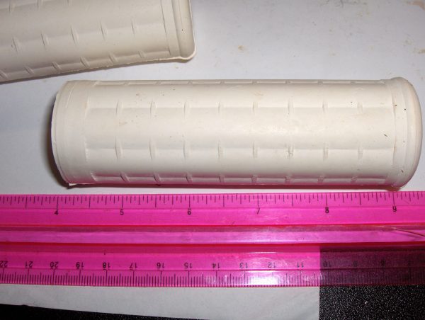 Harley Panhead,Shovelhead,Servi-car Replica White Waffle Grip Set  1948-UP??  P/N 56210-47