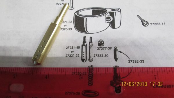 Harley Knuckle,Flathead,Pan.Linkert Carburetor Main Nozzle 1935-65 P/N 27331-33 - Image 2