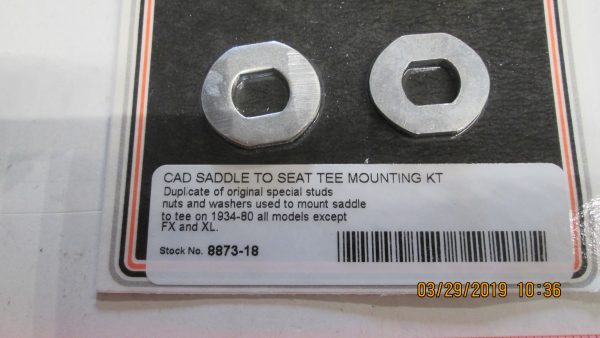 Harley,Knucklehead,Panhead,Shovel,Flathead Solo Seat T Mount Kit. 1934-80 - Image 2