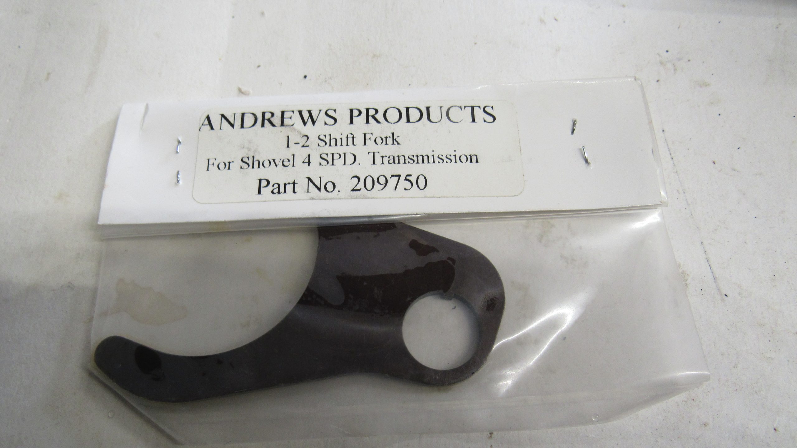 Harley Knuckle,Pan,Shovel 4 Speed Shifter Fork*Andrews* 1937-84 P/N 34159-36 - Image 2