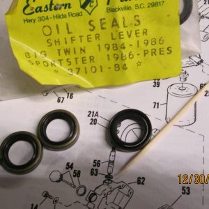 Harley Evo,XL Shifter Shaft, Lever Shaft Oil Seal 1984-UP? P/N 37101-84