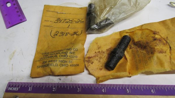 Harley 45 Flathead,Servi-car Tranny Bottom Studs *NOS* 1929-73 P/N 34725-26 - Image 2