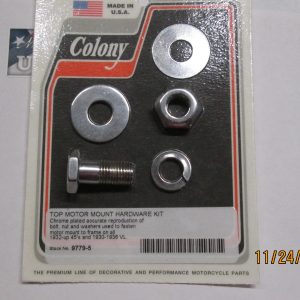Harley 45 Flathead,VL Top Motor Mount Kit *Chrome* 1930-73