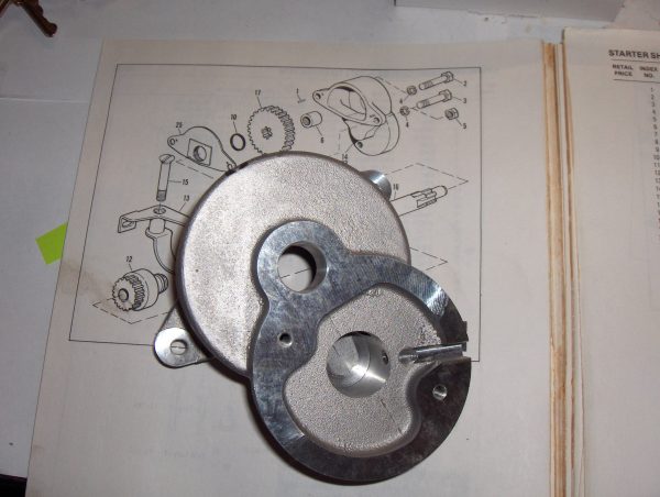 Harley Shovelhead FXE Hitachi Starter Housing.. 1973-78