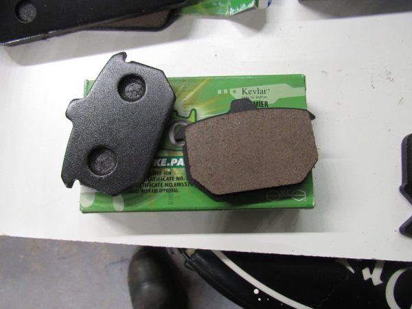 Kevlar Brake Pads,,,Sportster,Softails,FX, Rear Pad .1982-86 P/N 44209-82