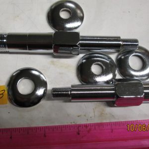 Harley Shovelhead Chrome Upper Rear Shock Stud Kit  1973-84 P/N 54515-73