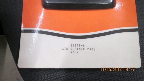 Genuine Harley Davidson Air Cleaner Pad *NOS* 1981-82. P/N 29275-81 - Image 2