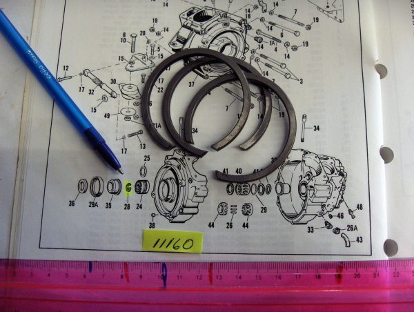 Harley Evolution Left Side Crankcase Bearing Retainer Ring 1985-02 - Image 2