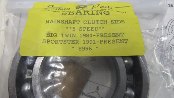 Harley Evolution Transmission Mainshaft Left Side Bearing 1984-99 P/N 8996