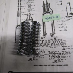 Harley Knuckle,Pan,45 Flathead Inner Upper Springer Springs P/N 46057-30