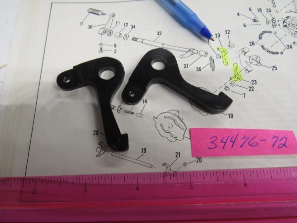 Harley Ironhead Sportster,Shovelhead Shifter Pawls... P/N 34476-72